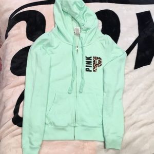 Hoodie from pink